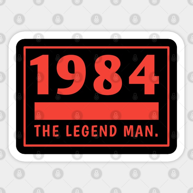1984 birthday Sticker by BlackMeme94
